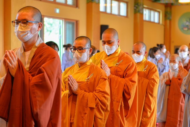 The Vesak Great Ceremony at Hoang Phap Temple in Jeonju City - South Korea